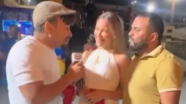 Vídeo viralizou na web e relação dividiu opiniões nas redes sociais (Foto: Reprodução)