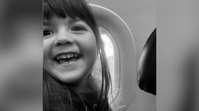 A pequena Liz Ibba, de 4 anos, estava entre as vítimas (Foto: Reprodução)