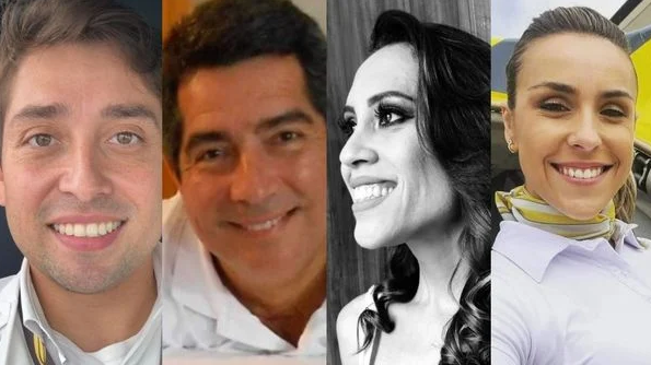 Tripulação está entre vítimas de acidente aéreo (Foto: Reprodução)