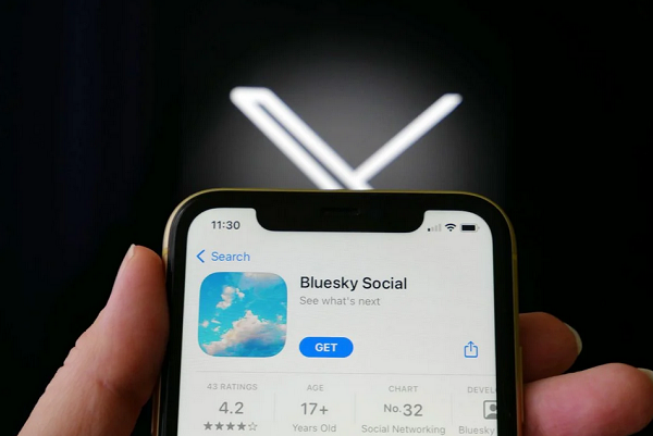 Bluesky viu número de downloads subir (Foto: Shutterstock)