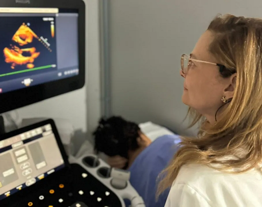 A cardiologista do Sabin Diagnóstico e Saúde, Kátia Martins (Foto: Divulgação)