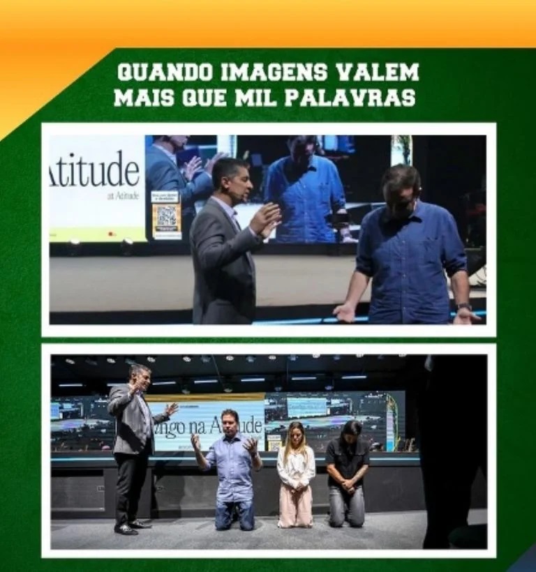 Postagem nas redes da vice de Ramagem, Índia Armelau