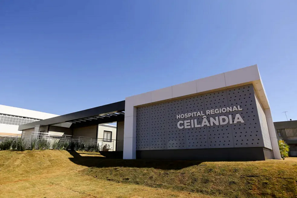 Hospital Regional de Ceilândia, no Distrito Federal (Foto: Breno Esaki/Agência Saúde)