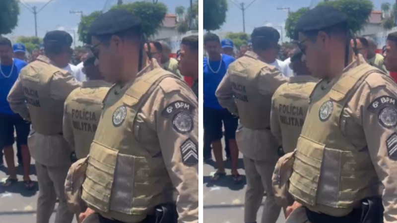 Homem foi preso em flagrante neste domingo (6) no interior da Bahia -Foto: Leitor BNews