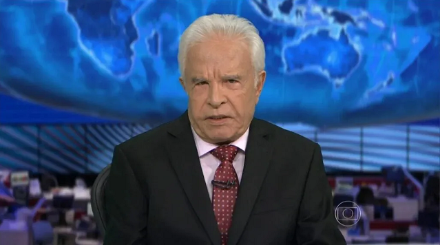 Cid Moreira fez aniversário na última sexta-feira (Foto: Reprodução/TV Globo)