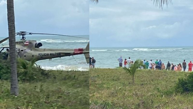 Uma terceira pessoa também se afogou no local, mas ainda não há informações sobre o estado de saúde dela (Foto: Divulgação)