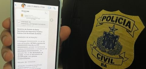 Após o recebimento da informação, não é necessário responder o assiste virtual, basta comparecer ao local e horário indicados. Foto: Poliana Lima-Ascom SSP