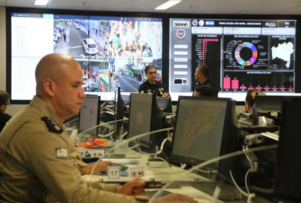 CICC vai ser ativado no segundo turno das eleições de Camaçari (Foto: SSP-BA)