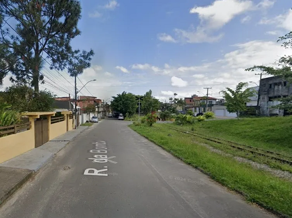 Crime ocorreu na Rua da Liberdade, no bairro da Bomba (Foto: Reprodução/Google Maps)