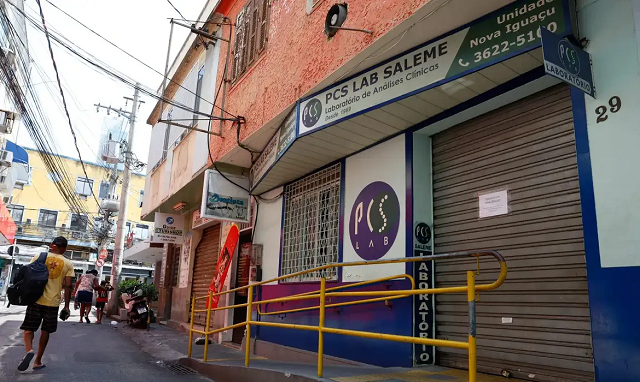 Laboratório PCS Lab Saleme, no Rio de Janeiro (Foto: Fernando Brazão/Agência Brasil)