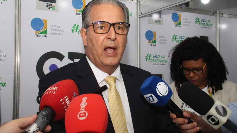 O presidente falou sobre o desempenho e as ocorrências das Eleições Municipais ao longo de todo o estado | Bnews - Divulgação O presidente ressaltou que foi feito um balanço e 43 urnas foram trocadas, das 39.000 espalhadas pelo estado - Débora Marques/ BNEWS