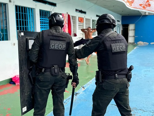 As ações da Seap, sob a coordenação da Superintendência de Gestão Prisional (SGP) e da Diretoria de Segurança Prisional (DSP), têm como objetivo identificar e remover objetos ou substâncias ilícitas na unidade - Foto: Divulgação / SEAP