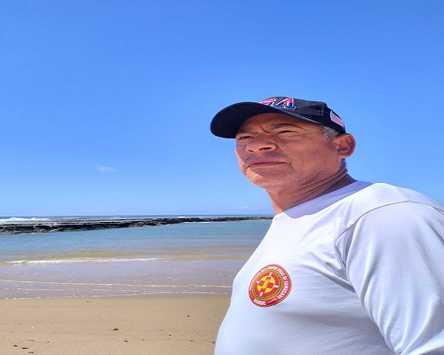 Presidente da Associação dos Guarda-vidas de Camaçari (AGMAC), Edevaldo da Silva Souza - Foto: Arquivo pessoal