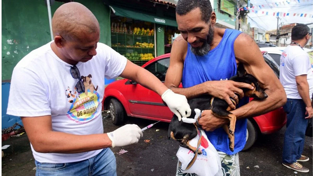 Vacinação é a principal forma de combate (Foto: Jefferson Peixoto/Secom PMS)