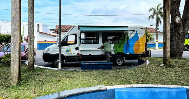 A van do projeto está percorrendo as ruas do município, com atendimento das 9h às 17h30 (Foto: Reprodução)
