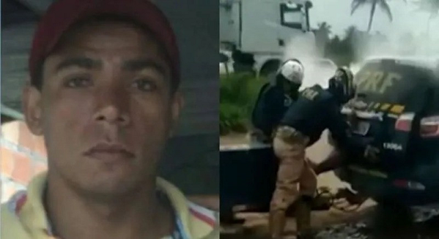 Perícia afirma que gases tóxicos causaram colapso no pulmão de Genivaldo (Foto: Reprodução)