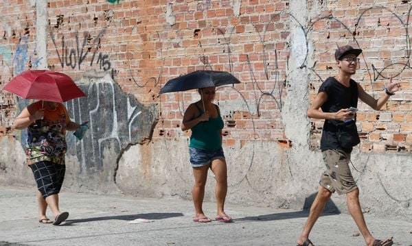 Onda de calor continua no Brasil (Foto: Fernando Frazão/Agência Brasil)