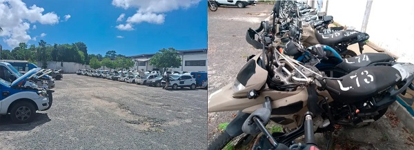 Os bens estão armazenados nos almoxarifados do estado em Salvador - Foto: Divulgação
