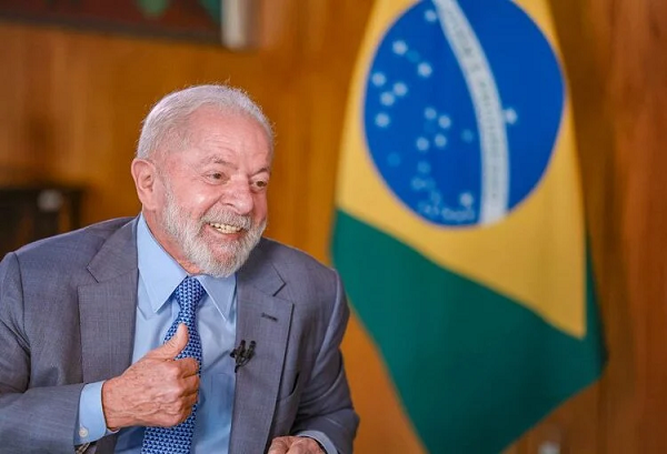 Presidente Lula fez pronunciamento na noite desta segunda-feira (24) (Foto: Ricardo Stuckert/PR)