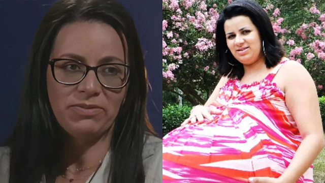 Grávida de Taubaté falou sobre caso polêmico (Foto: Reprodução/SBT)