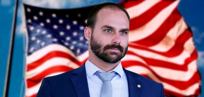Eduardo Bolsonaro está nos EUA - Foto: Divulgação