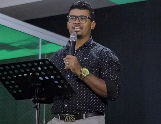 Gideão Duarte de Lima, um dos envolvidos na morte de Sara Freitas (Foto: Reprodução/Rede Social)