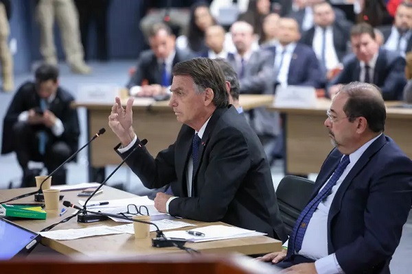 Em depoimento no STF de ação que apura planejamento de golpe de Estado, o ex-presidente nega ter 'torcido pelo pior'. Foto: Antonio Augusto/STF