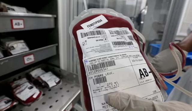Em todo o estado, o mês de junho representa um desafio para os estoques de sangue (Foto: Reprodução)