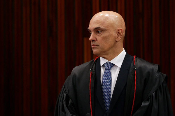 O ministro do STF Alexandre de Moraes é alvo de sanções inéditas dos Estados Unidos; medida gerou reação de entidades brasileiras e manifestações de apoio de colegas da Corte (Foto: Marcelo Camargo/Agência Brasil) O ministro do STF Alexandre de Moraes é alvo de sanções inéditas dos Estados Unidos; medida gerou reação de entidades brasileiras e manifestações de apoio de colegas da Corte (Foto: Marcelo Camargo/Agência Brasil)