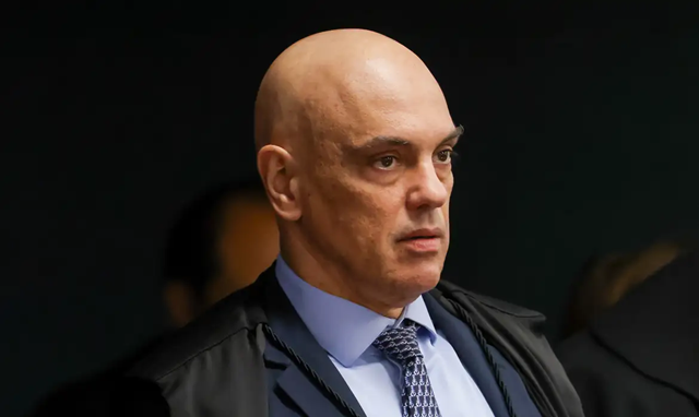 Ministro Alexandre de Moraes durante a sessão da Primeira Turma do STF (Foto: Gustavo Moreno/STF) Ministro Alexandre de Moraes durante a sessão da Primeira Turma do STF (Foto: Gustavo Moreno/STF)