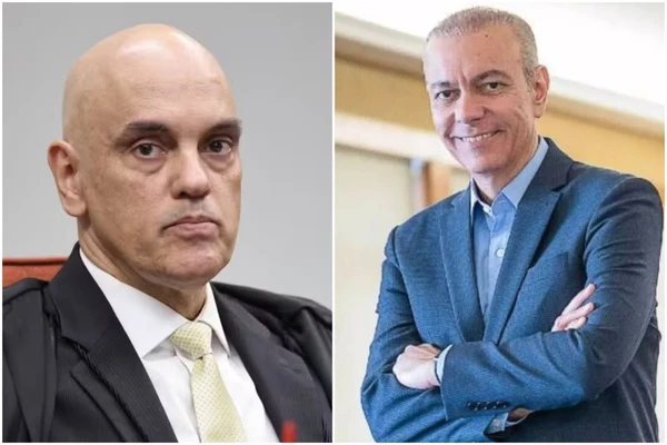 Alexandre de Moraes e Marcelo Noronha (Foto: Reprodução) Alexandre de Moraes e Marcelo Noronha (Foto: Reprodução)