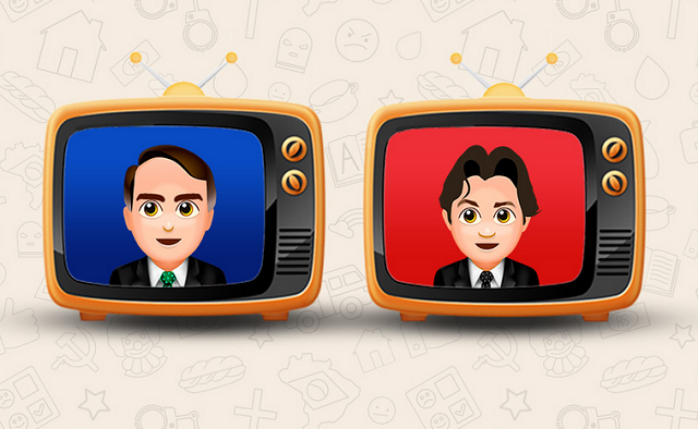 Inserções vão exibir as propostas dos dois candidatos que se enfrentam no segundo turno da corrida à Presidência da República: Jair Bolsonaro (PSL) e Fernando Haddad (PT) (Foto: Reprodução)