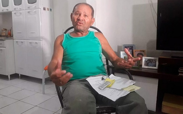 Aposentado José Alves de Menezes, 72 anos (Foto: Reprodução) Aposentado José Alves de Menezes, 72 anos (Foto: Reprodução)