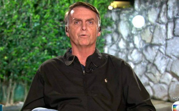 Candidato do PSL à Presidência, Jair Bolsonaro (Foto: Reprodução) Candidato do PSL à Presidência, Jair Bolsonaro (Foto: Reprodução)