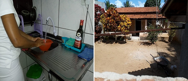 Depois de 11 dias sem água, por causa duma transmissão fechada por falha humana, exatas 24 horas foram bastante para dona Tatiane voltar a ver suas torneiras em funcionamento após matéria do CFF (Foto: Montagem | Redação CFF) Depois de 11 dias sem água, por causa duma transmissão fechada por falha humana, exatas 24 horas foram bastante para dona Tatiane voltar a ver suas torneiras em funcionamento após matéria do CFF (Foto: Montagem | Redação CFF)
