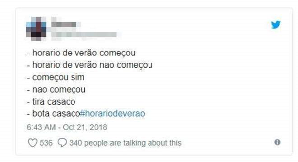 Pela segunda vez em menos de uma semana, relógios de alguns celulares foram adiantados em uma hora neste domingo (21) (Foto: Reprodução) Pela segunda vez em menos de uma semana, relógios de alguns celulares foram adiantados em uma hora neste domingo (21) (Foto: Reprodução)