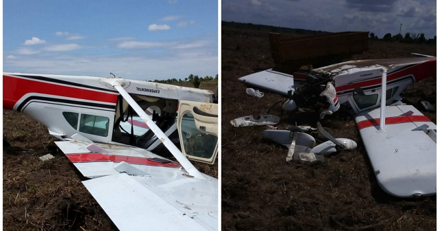 Além do piloto, estavam no avião o advogado Leonardo Pimenta Machado (51 anos) e o administrador Breno Cancado da Cunha (44 anos) (Foto: Reprodução) Além do piloto, estavam no avião o advogado Leonardo Pimenta Machado (51 anos) e o administrador Breno Cancado da Cunha (44 anos) (Foto: Reprodução)