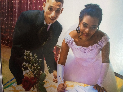 Elisângela se dispôs a bancar a festa de casamento de Jeferson e Adriane, em Nagé (Foto: Reprodução)