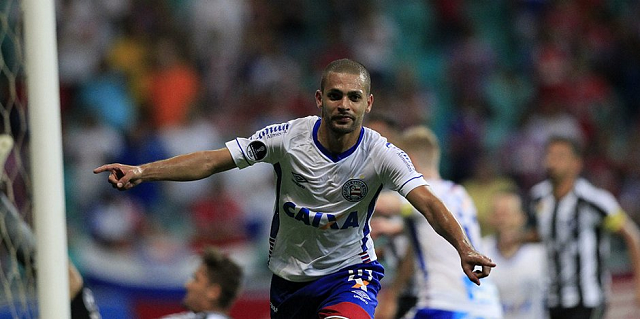 O Bahia venceu o Botafogo nesta quinta-feira na Fonte Nova pelas oitavas de final da Sul-Americana (Foto: Reprodução) O Bahia venceu o Botafogo nesta quinta-feira na Fonte Nova pelas oitavas de final da Sul-Americana (Foto: Reprodução)