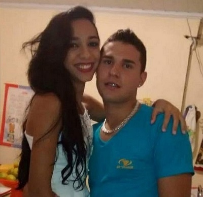 Jeniffer Ribeiro da Silva e Maycon Salustiano Silva, pais de bebê morto com tiro no peito em Luziânia (Foto: Reprodução | TV Anhanguera) Jeniffer Ribeiro da Silva e Maycon Salustiano Silva, pais de bebê morto com tiro no peito em Luziânia (Foto: Reprodução | TV Anhanguera)