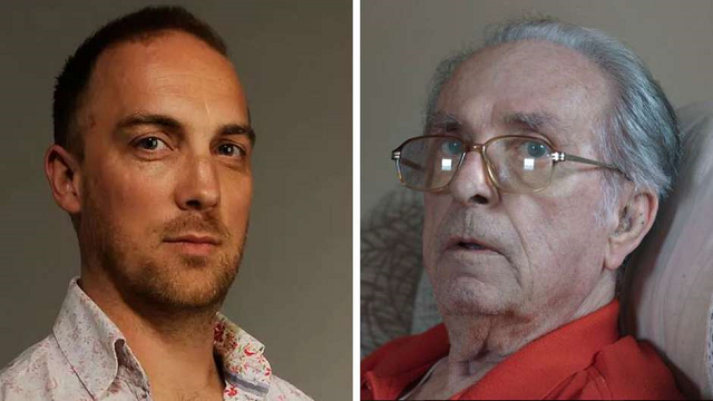 O diretor, à esquerda, registrou a morte de Alan e de outras três pessoas em seu documentário (Foto: Hakawati | BBC News Brasil)