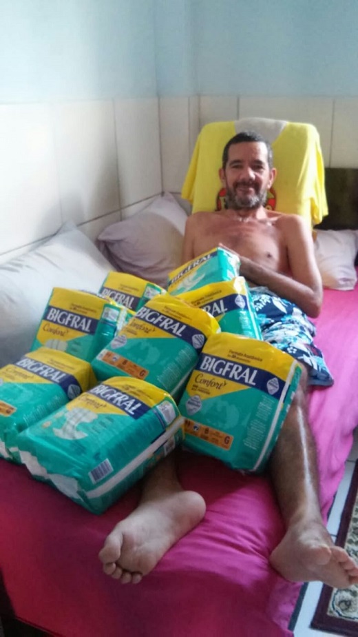 Gino, expressando seu inconfundível sorriso discreto ainda presente em sua alma (Foto: Arquivo Pessoal)
