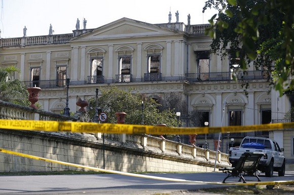 Os recursos são um primeiro repasse do total de R$ 10 milhões prometidos pela pasta para as obras emergenciais no Museu Nacional, no Rio de Janeiro (Foto: Reprodução) Os recursos são um primeiro repasse do total de R$ 10 milhões prometidos pela pasta para as obras emergenciais no Museu Nacional, no Rio de Janeiro (Foto: Reprodução)