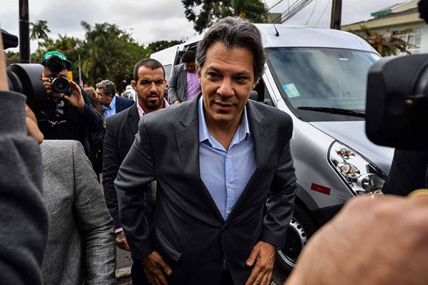 Ex-prefeito Fernando Haddad deve ser oficializado como candidato na cabeça de chapa da coligação (Foto: Reprodução) Ex-prefeito Fernando Haddad deve ser oficializado como candidato na cabeça de chapa da coligação (Foto: Reprodução)