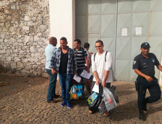Daniel Guerra, de 36 anos, e Rodrigo Dantas, 25, estavam presos desde agosto de 2017 (Foto: Reprodução) 