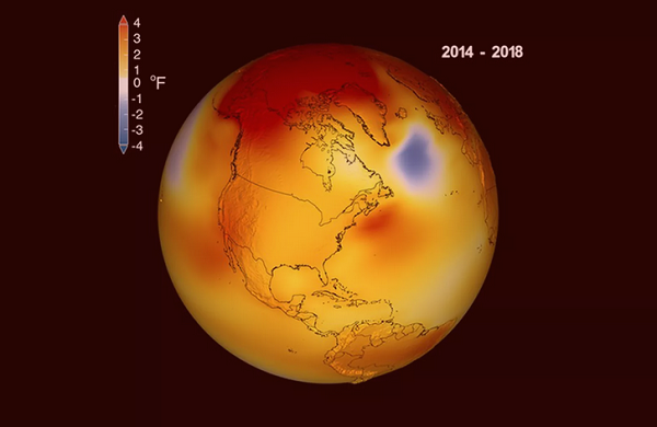 Terra está ficando mais quente: últimos cinco anos foram os mais quentes da história (Foto: Nasa) Terra está ficando mais quente: últimos cinco anos foram os mais quentes da história (Foto: Nasa)