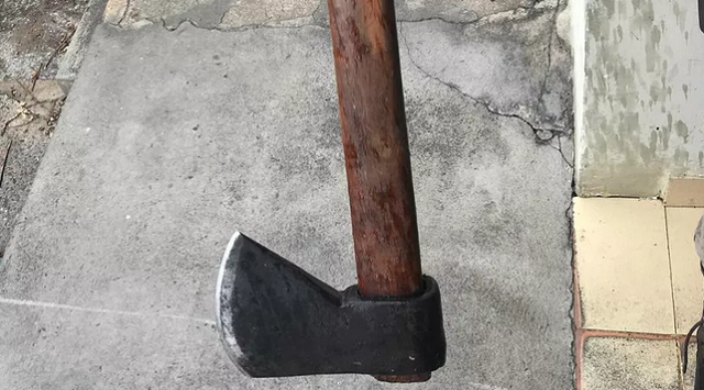 Neto usou machado para agredir avó de 79 anos em Santaluz, na Bahia (Foto: Divulgação | Notícias de Santaluz)