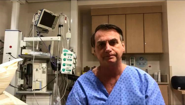 Jair Bolsonaro passou por cirurgia na última segunda (Foto: Reprodução)