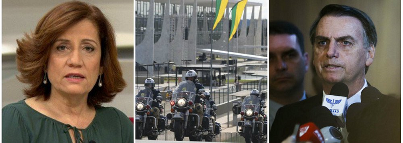 Segundo a jornalista, 'durante a campanha e a transição os sinais de hostilidade à imprensa' (Foto: Reprodução)