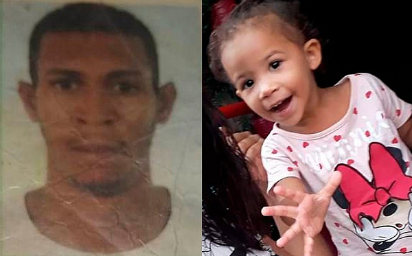 Suspeito de ter matado e estuprado a própria enteada estava foragido desde o domingo (19), dia em que a menina morreu antes mesmo de dar entrada em uma Unidade de Pronto Atendimento (Foto: Reprodução) Suspeito de ter matado e estuprado a própria enteada estava foragido desde o domingo (19), dia em que a menina morreu antes mesmo de dar entrada em uma Unidade de Pronto Atendimento (Foto: Reprodução)